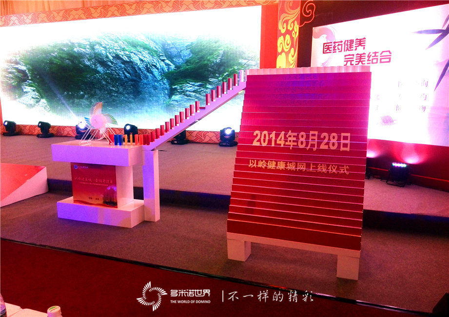 多米諾助以嶺健康網(wǎng)上線成功