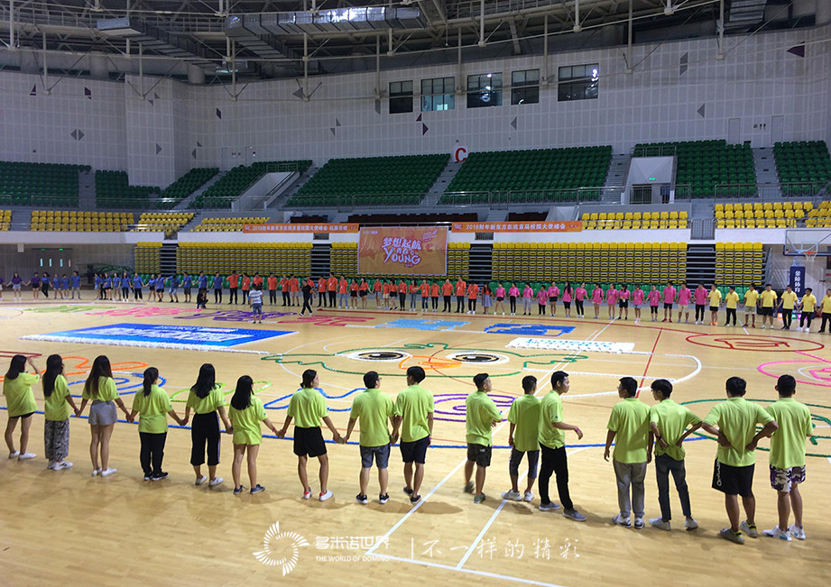 夢想啟航，青春飛young—新東方在線校園大使多米諾團隊大挑戰(zhàn)