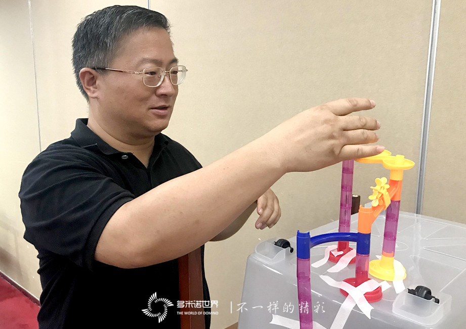 工行工會主題活動，多米諾再次成主角