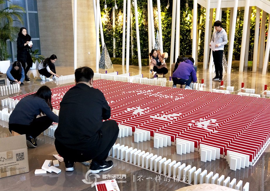 愛慕2017第二期員工訓(xùn)練營多米諾團(tuán)隊(duì)大挑戰(zhàn)