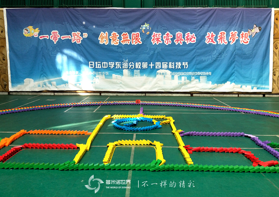 多米諾助力日壇中學(xué)科技節(jié)