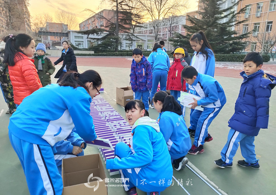 多米諾啟動石景山中學2020年校園科技節(jié)