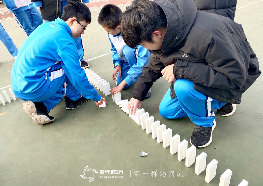 多米諾啟動石景山中學2020年校園科技節(jié)