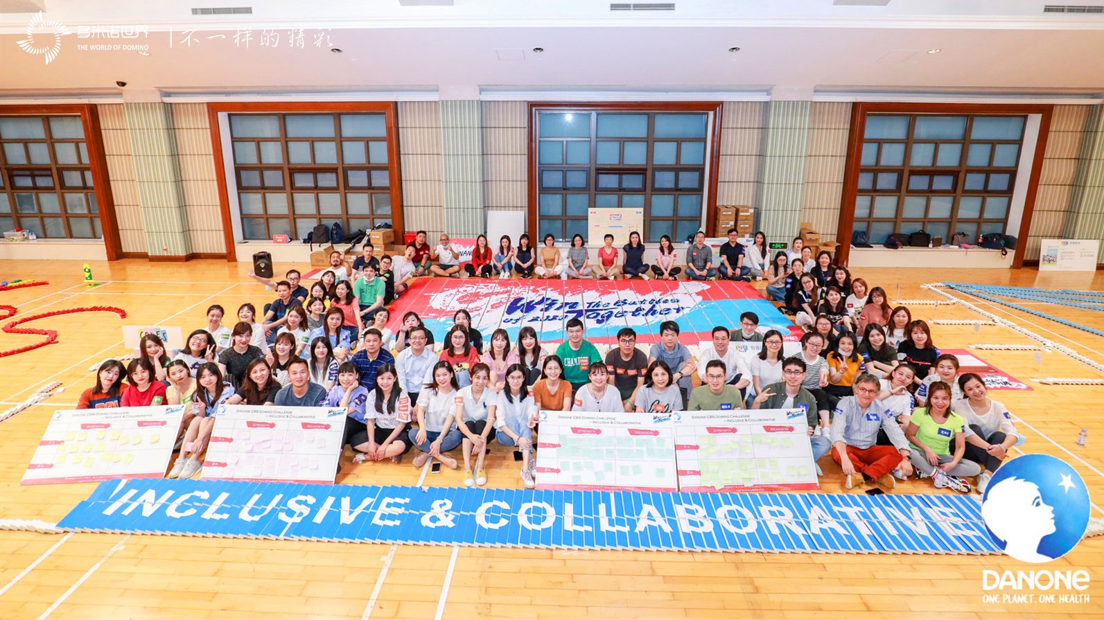 包容協(xié)作-達(dá)能CBS部門多米諾團(tuán)隊(duì)活動(dòng)
